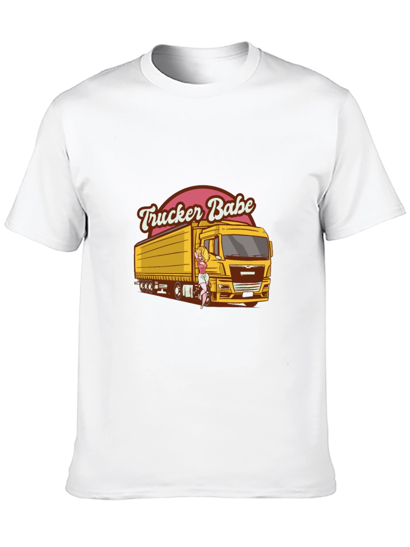 Trucker Babe Graphic T-Shirt
