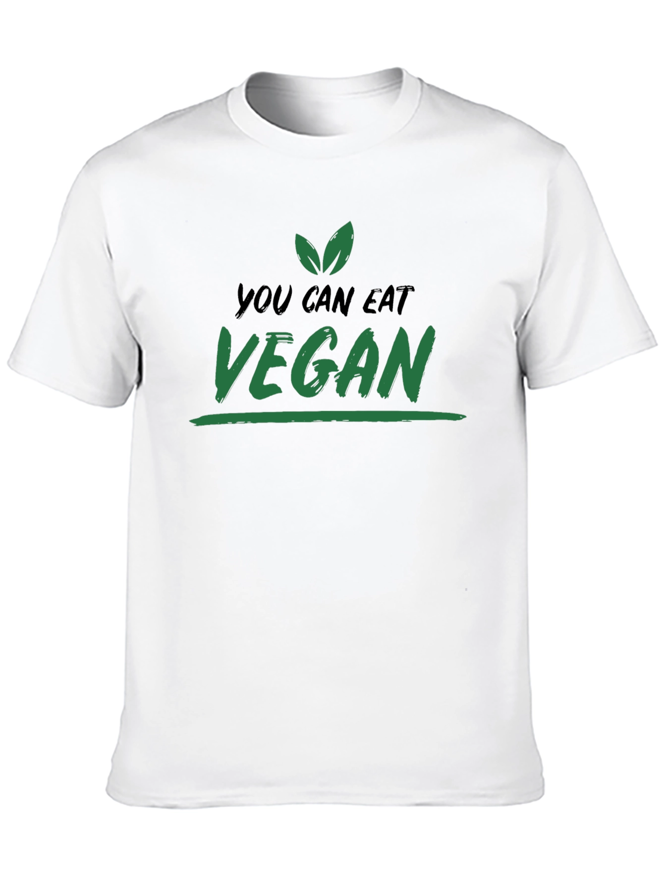 Vegan T-Shirt: You Can Eat Vegan - Black