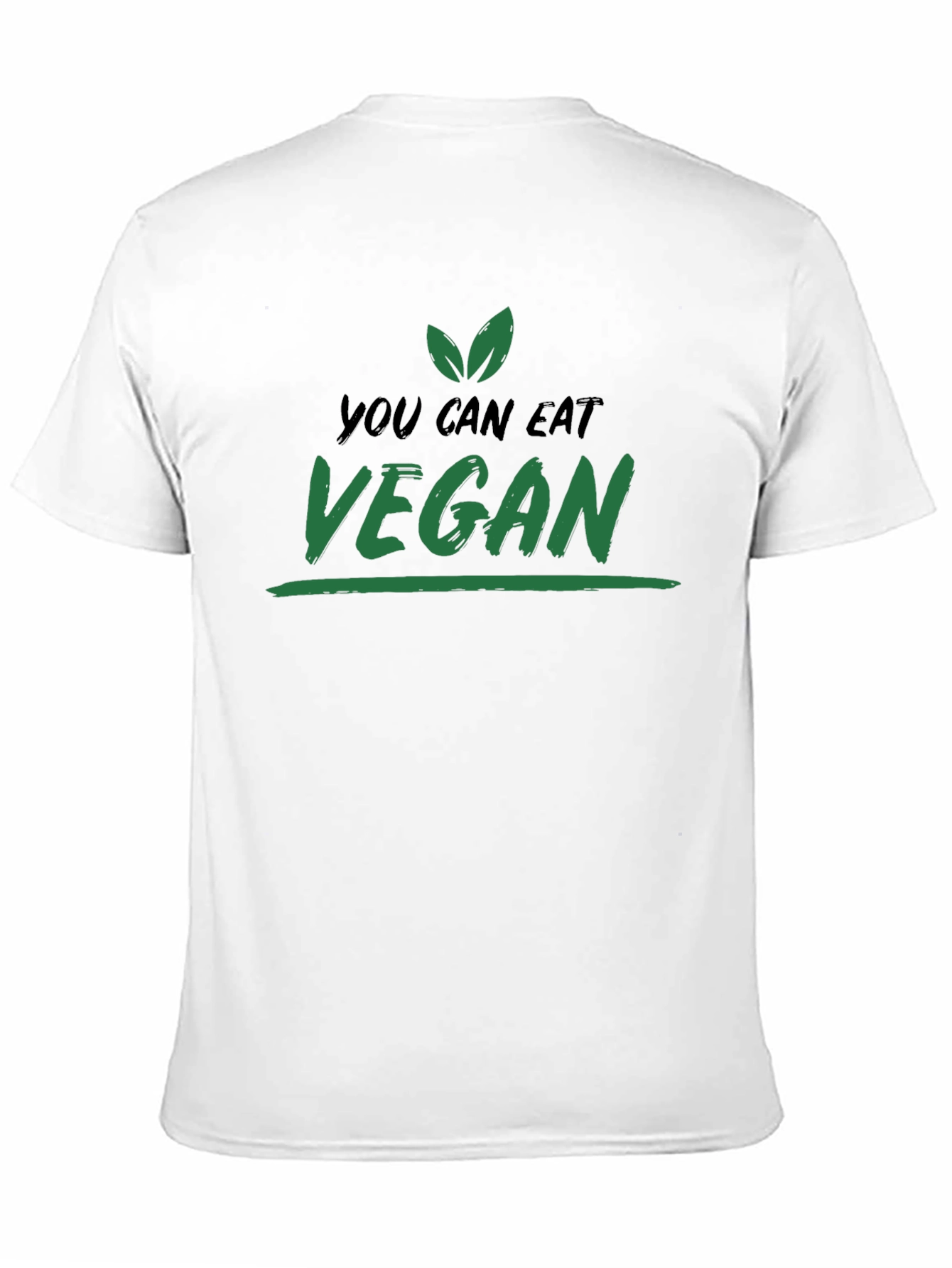 Vegan T-Shirt: You Can Eat Vegan - Black