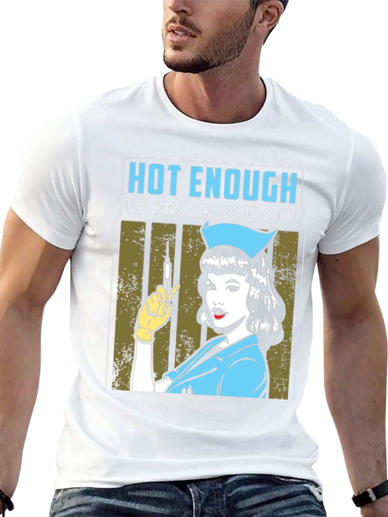 Hot Enough Nurse T-Shirt