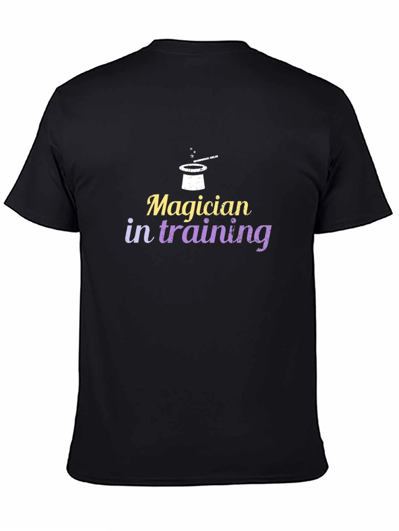Magician in Training Black Graphic T-Shirt