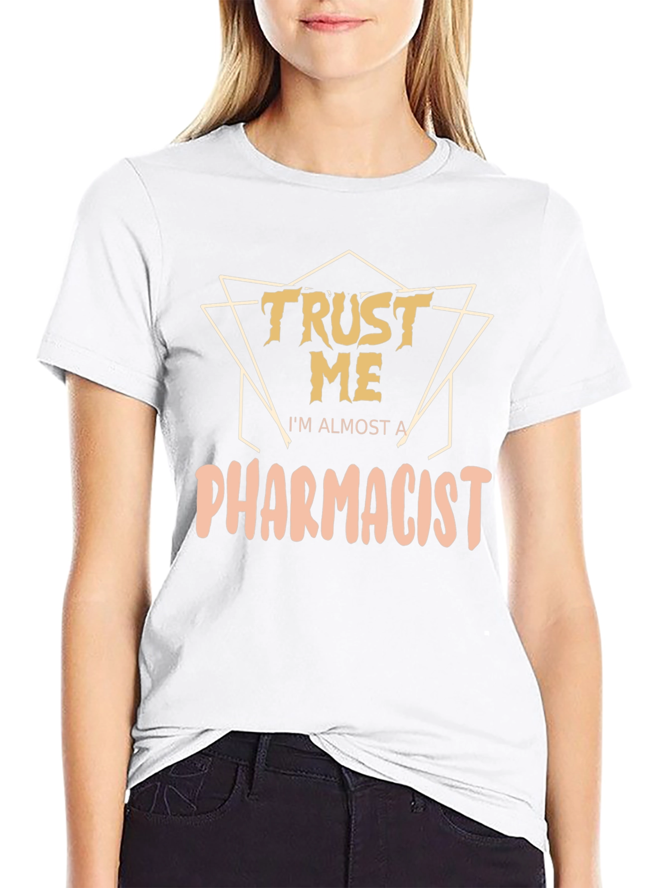 Trust Me Im Almost A Pharmacist Black T-Shirt