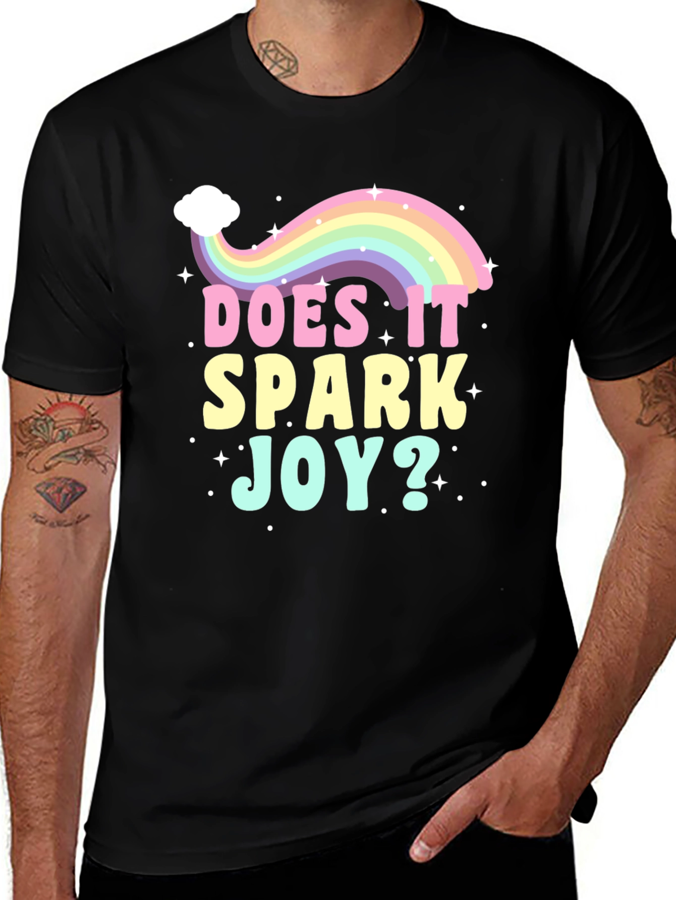 Spark Joy Rainbow T-Shirt