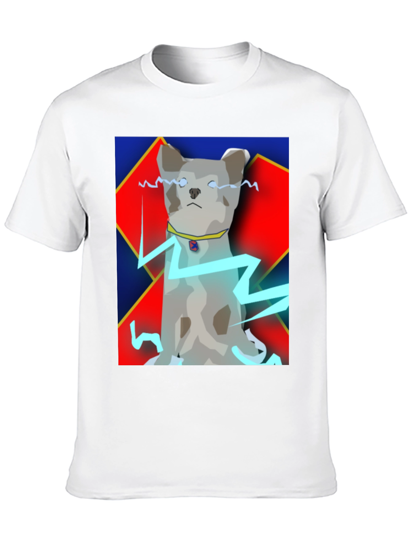 Electric Dog T-Shirt - Quirky Pet Power Tee