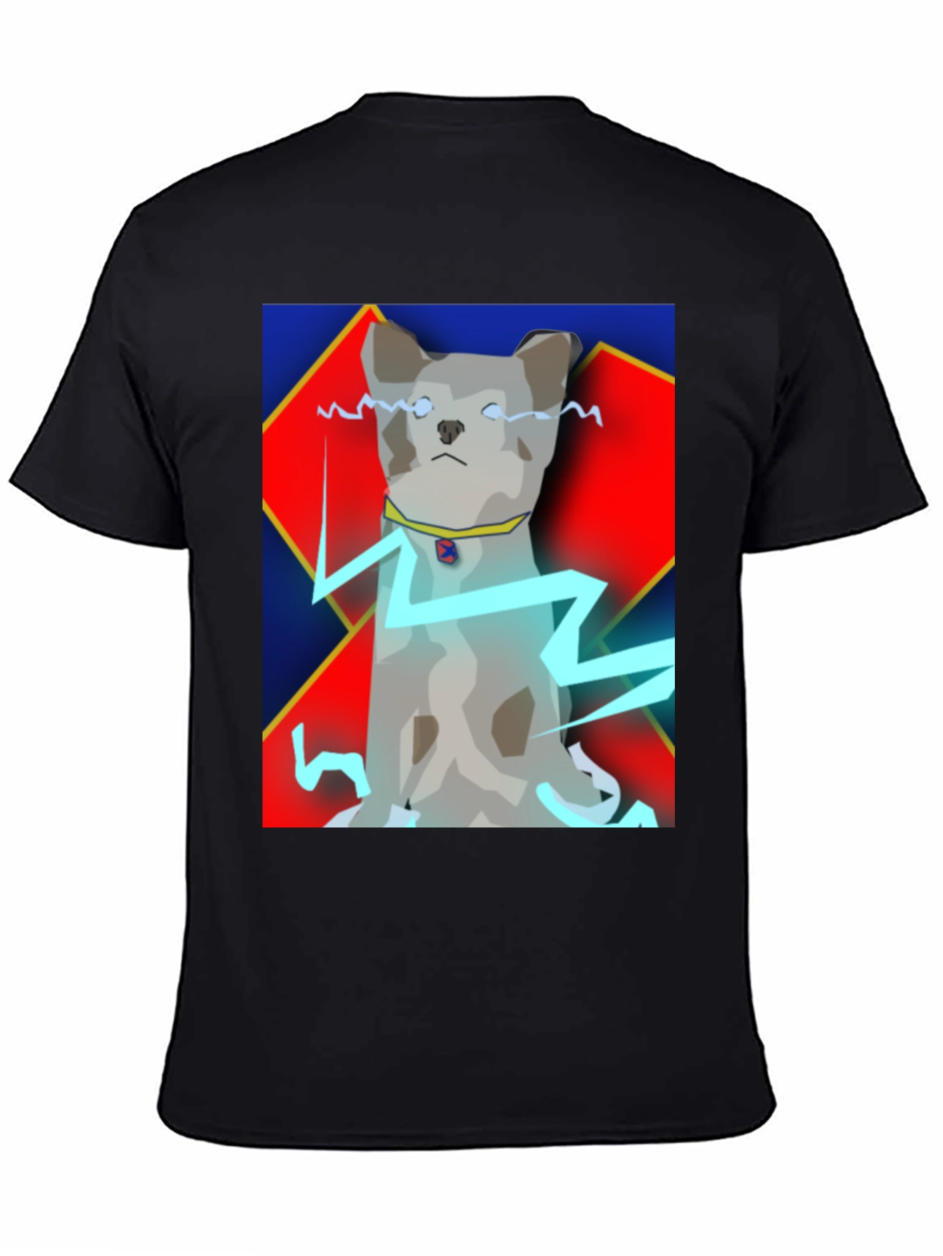 Electric Dog T-Shirt - Quirky Pet Power Tee