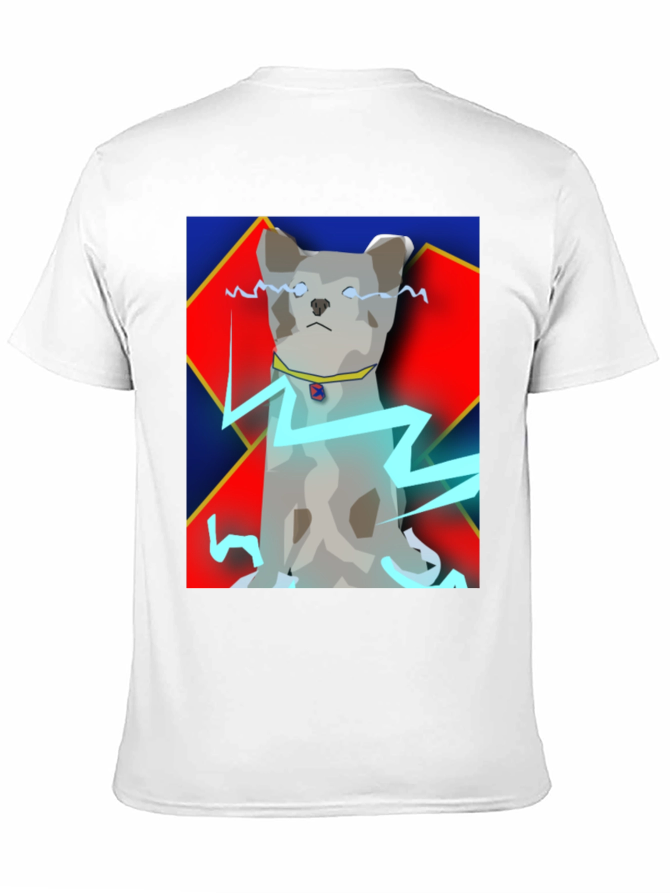 Electric Dog T-Shirt - Quirky Pet Power Tee