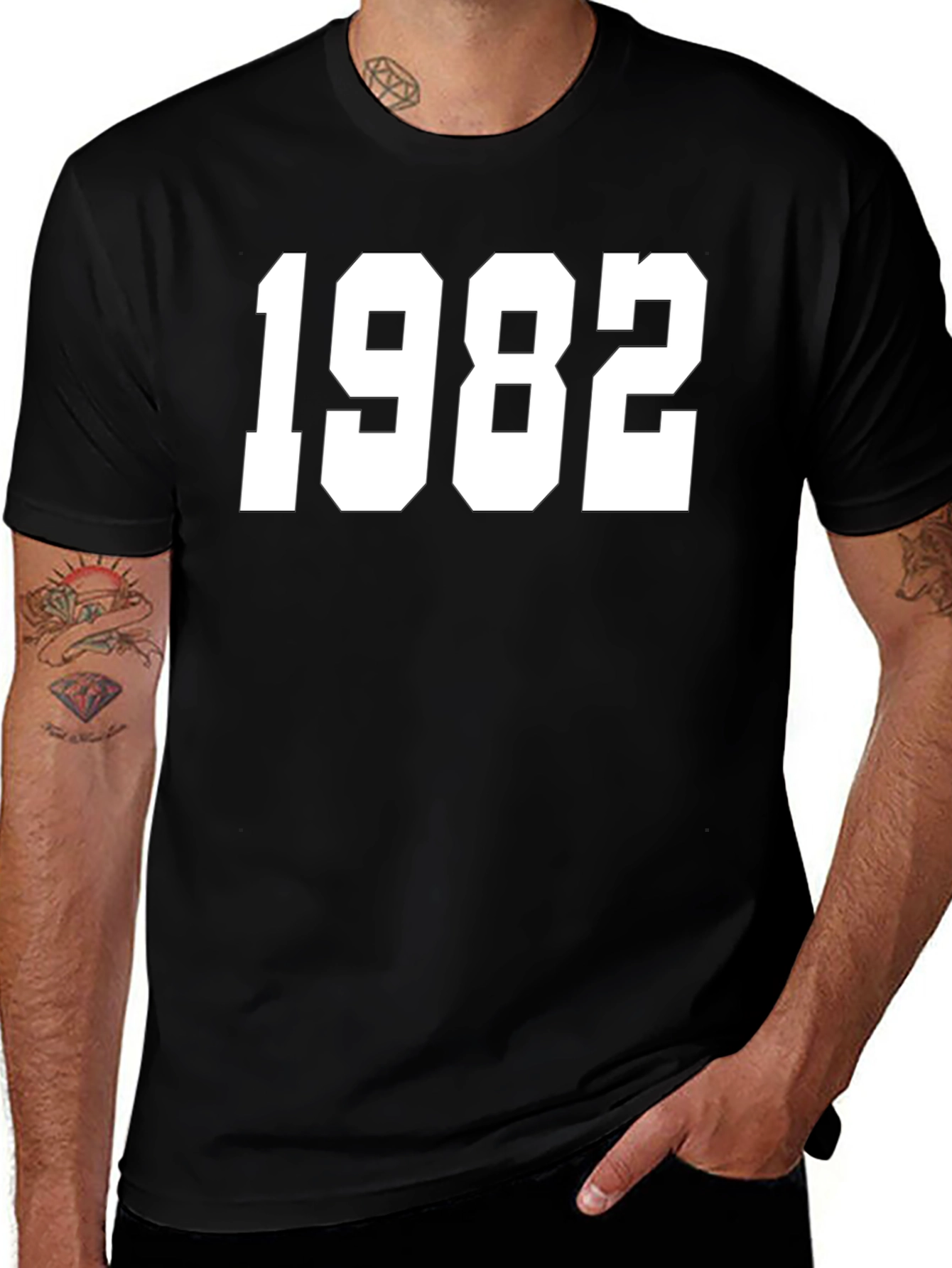 1982 Graphic T-Shirt - Retro Birthday Tee
