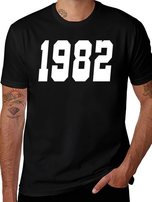 1982 Graphic T-Shirt - Retro Birthday Tee