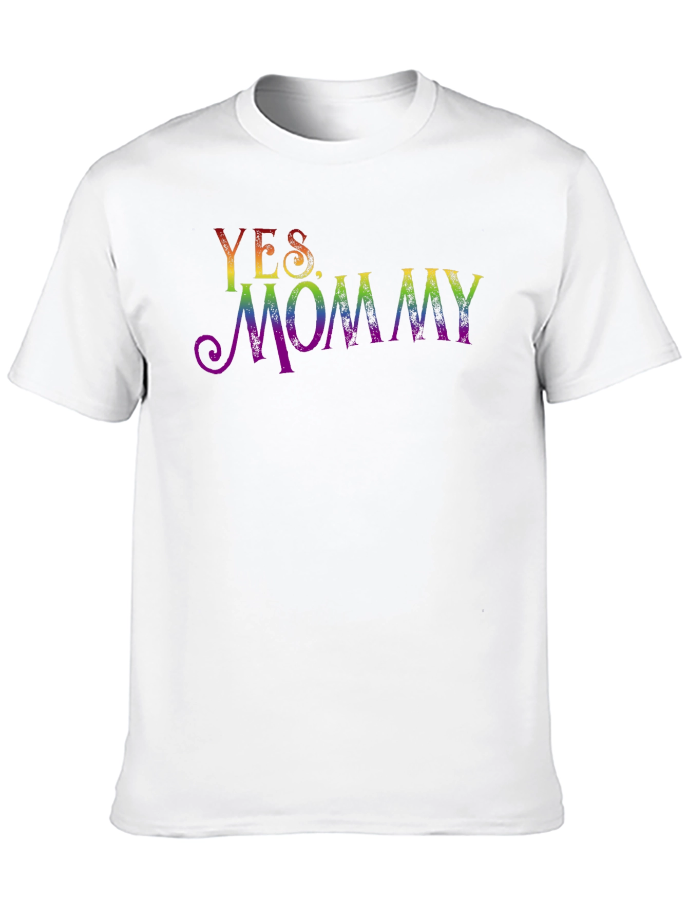 Yes Mommy Rainbow Pride Graphic Tee