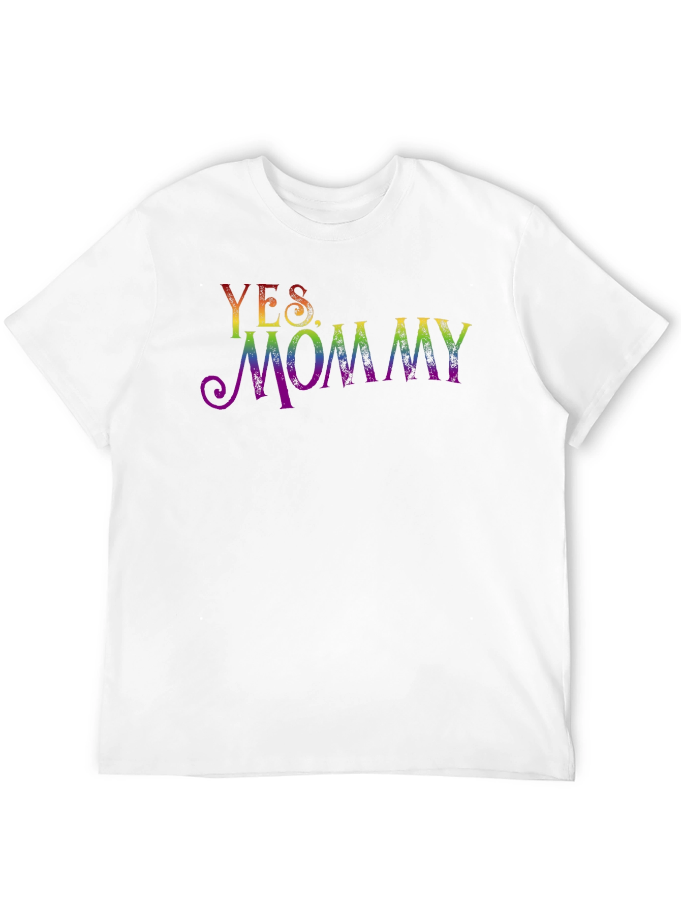 Yes Mommy Rainbow Pride Graphic Tee