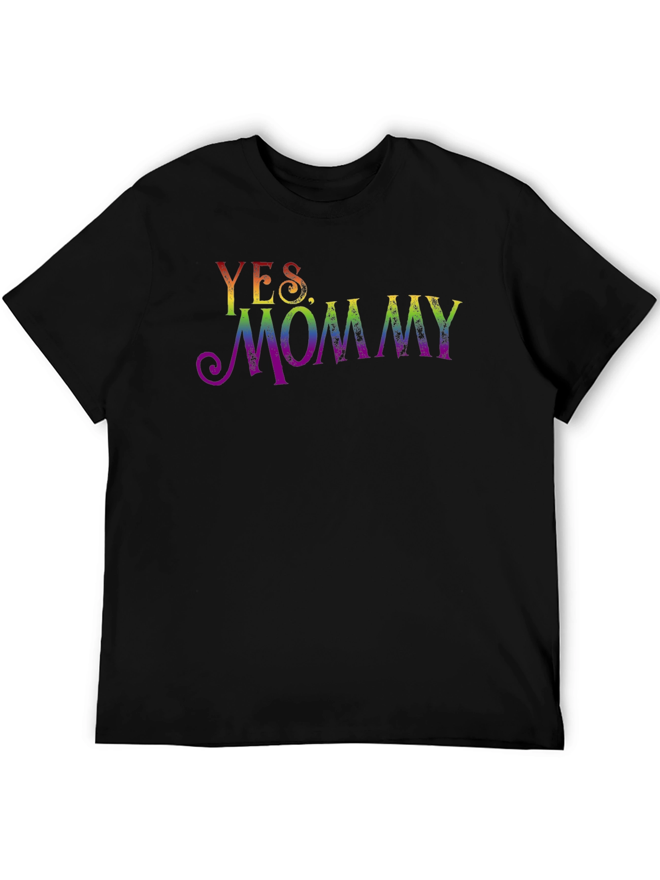 Yes Mommy Rainbow Pride Graphic Tee