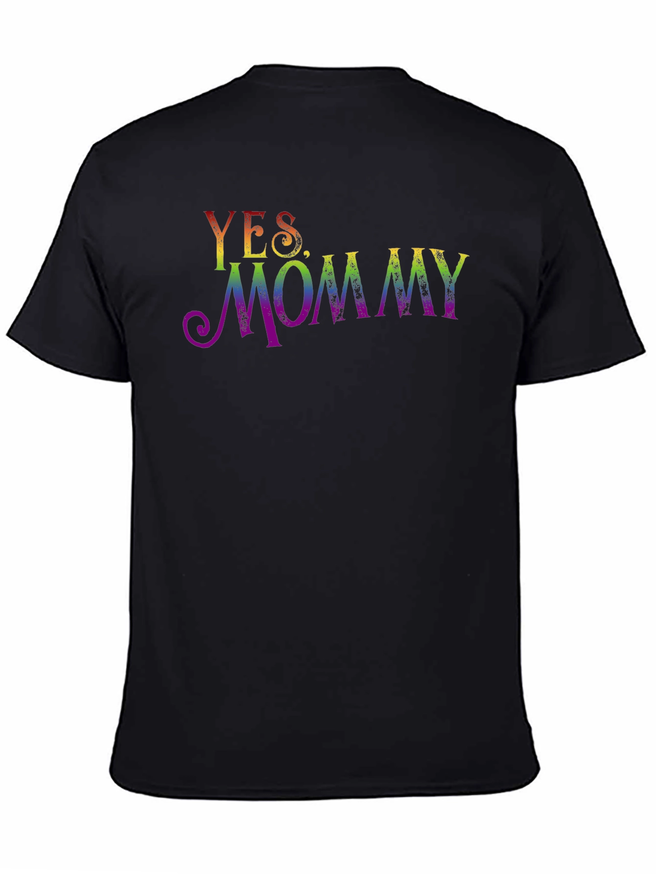 Yes Mommy Rainbow Pride Graphic Tee