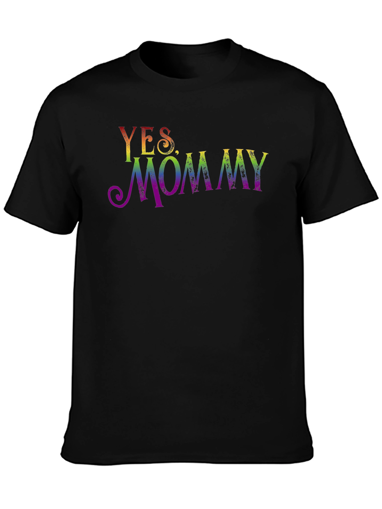 Yes Mommy Rainbow Pride Graphic Tee