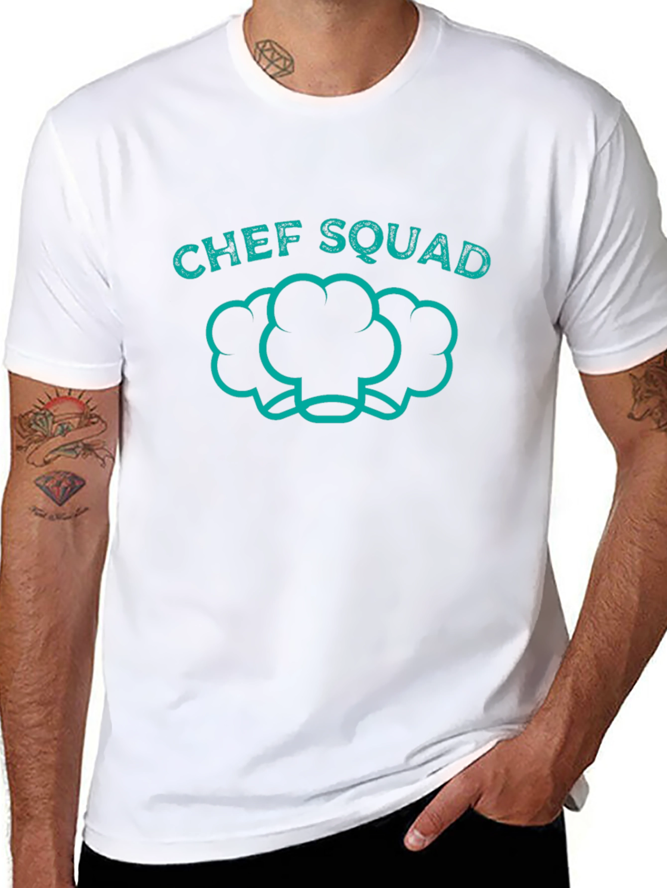 Chef Squad Graphic T-Shirt - Culinary Team Apparel