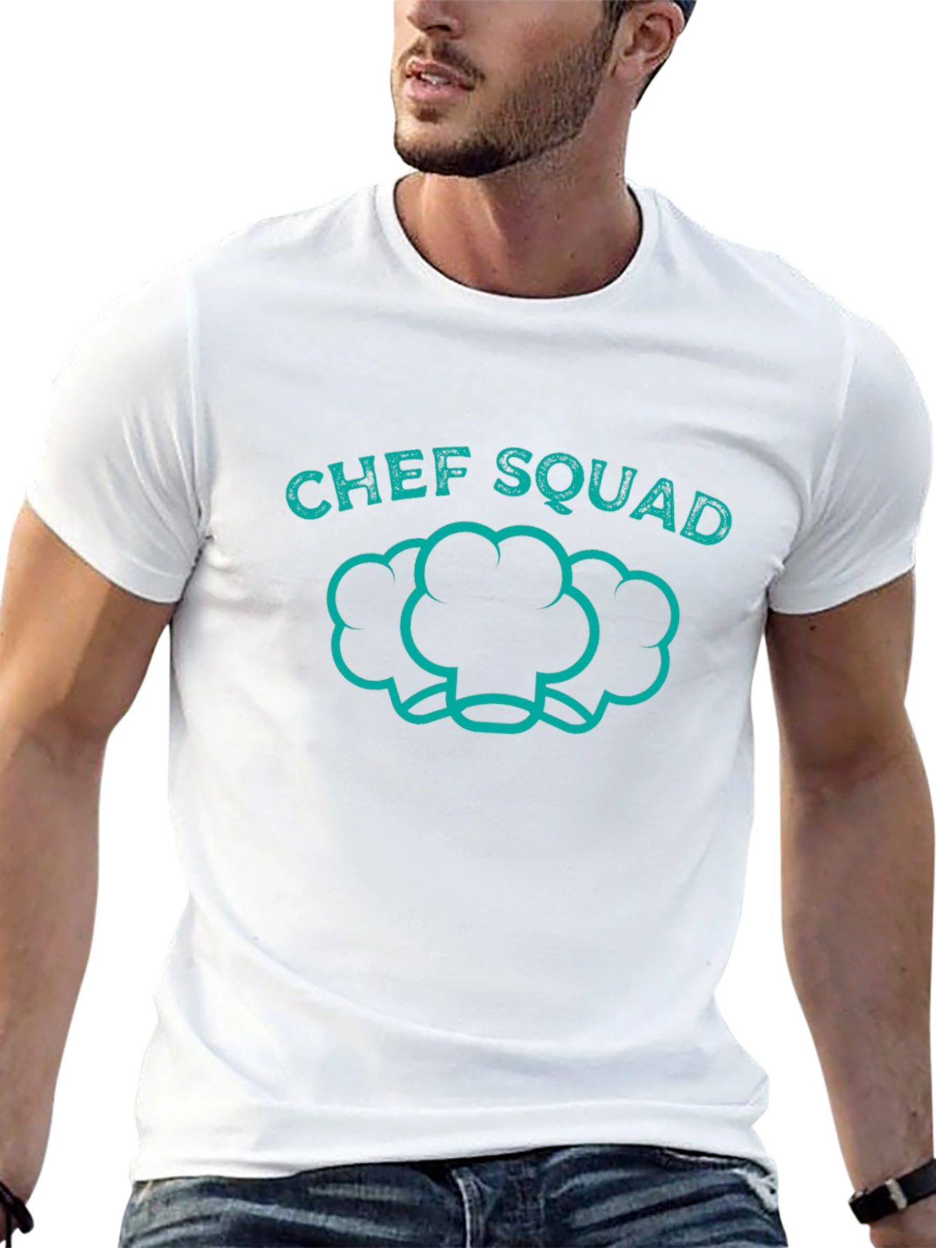 Chef Squad Graphic T-Shirt - Culinary Team Apparel