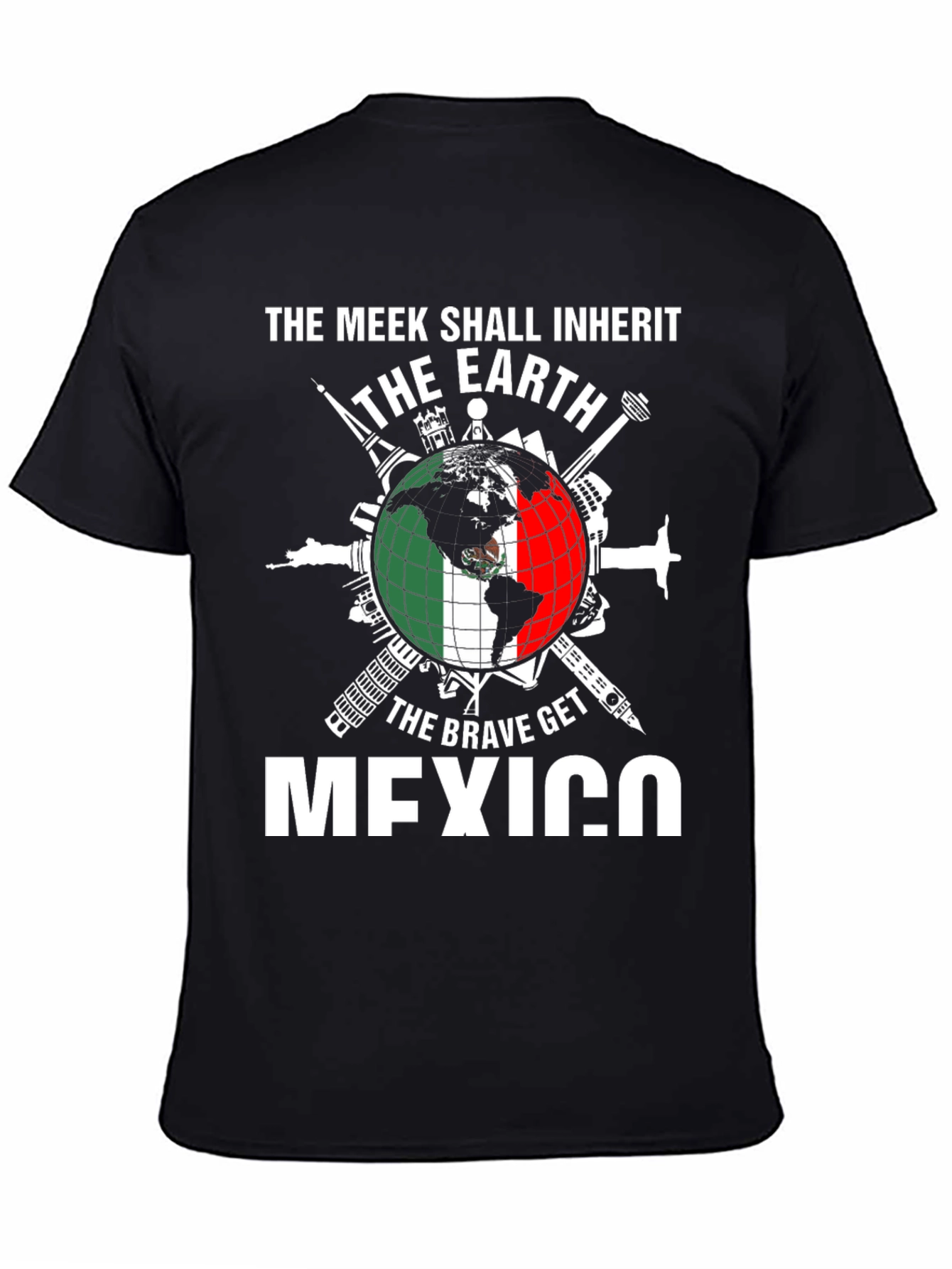 Mexico Earth Graphic T-Shirt