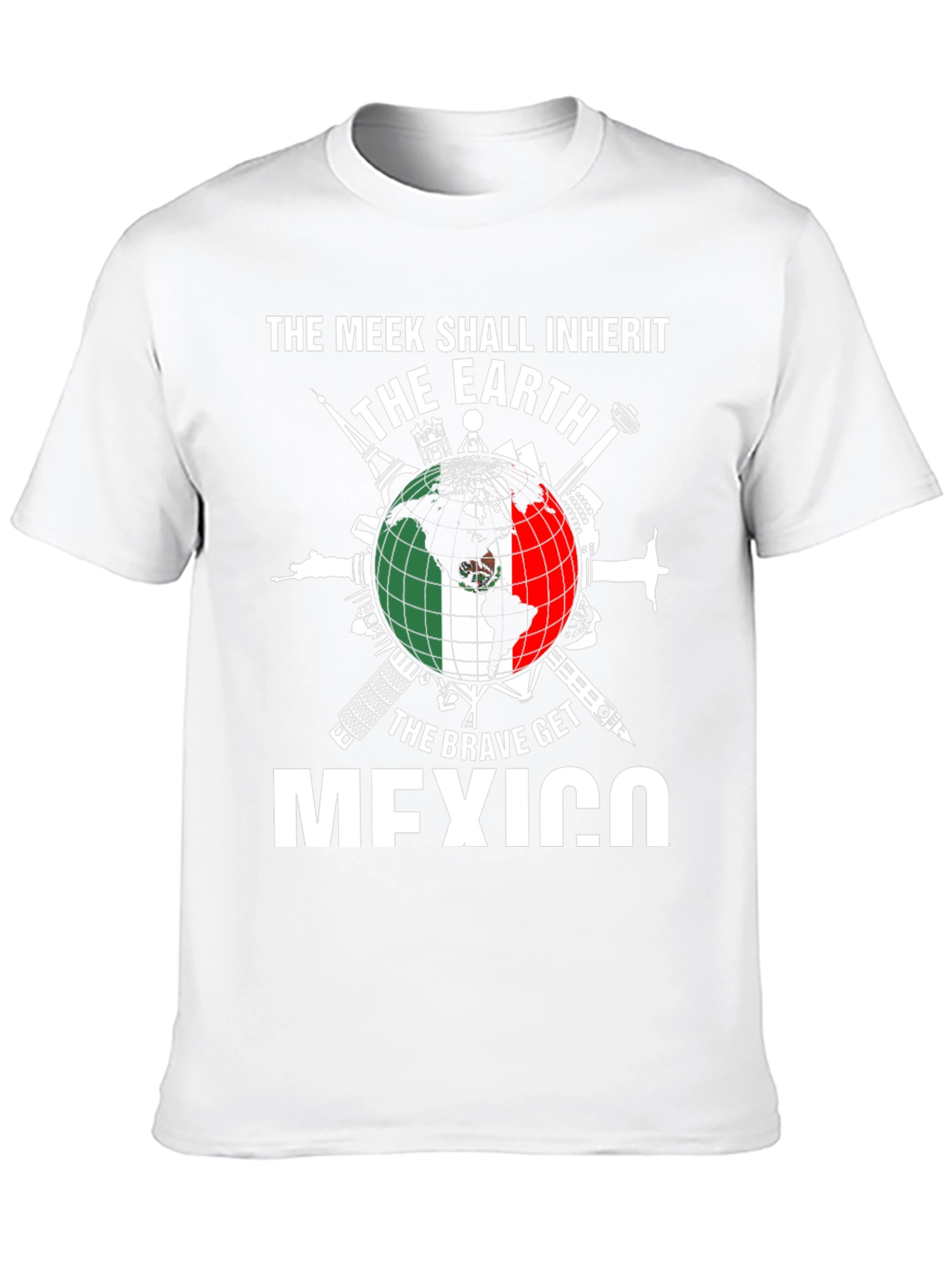Mexico Earth Graphic T-Shirt