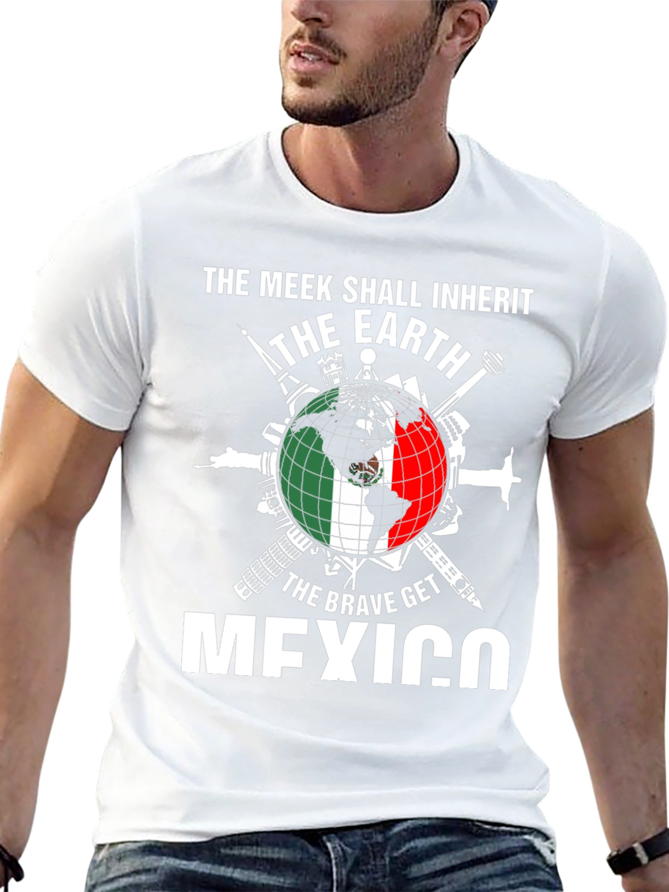 Mexico Earth Graphic T-Shirt