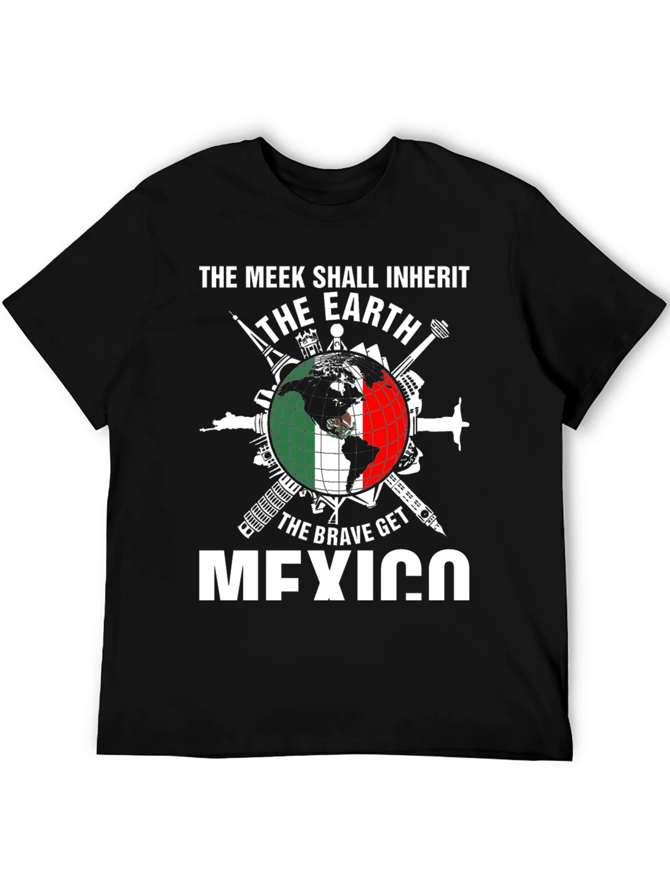 Mexico Earth Graphic T-Shirt