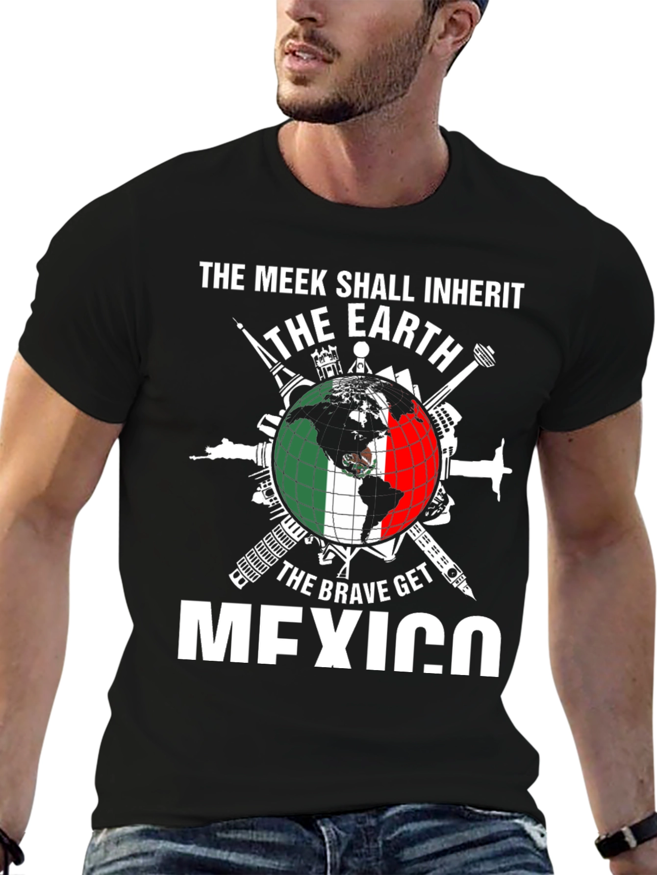 Mexico Earth Graphic T-Shirt