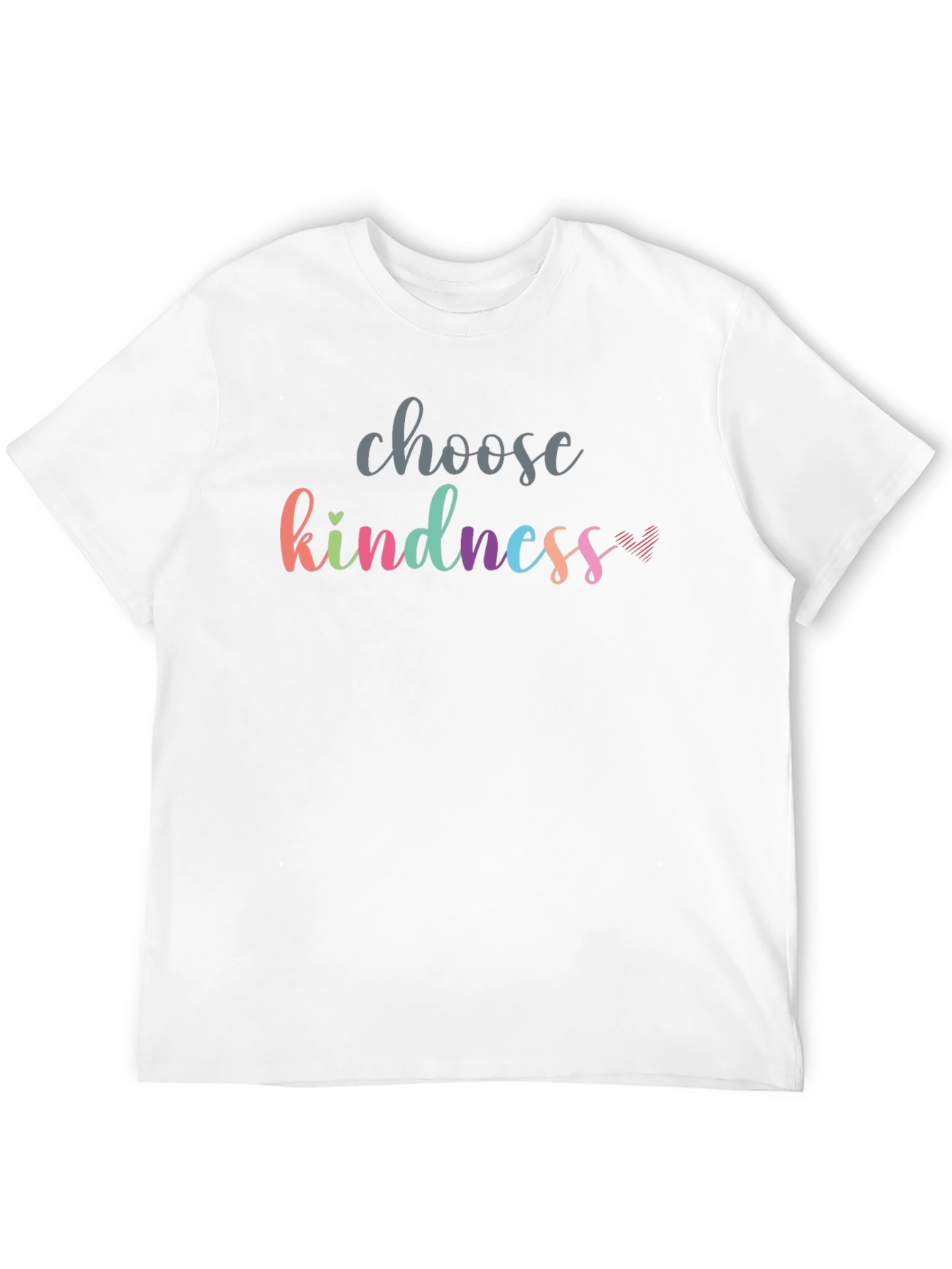 Choose Kindness Graphic Tee - Soft Black T-Shirt