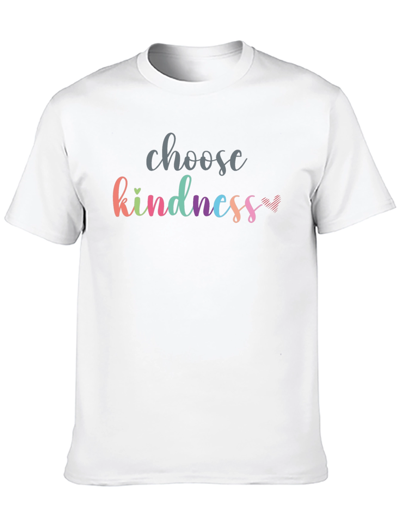 Choose Kindness Graphic Tee - Soft Black T-Shirt