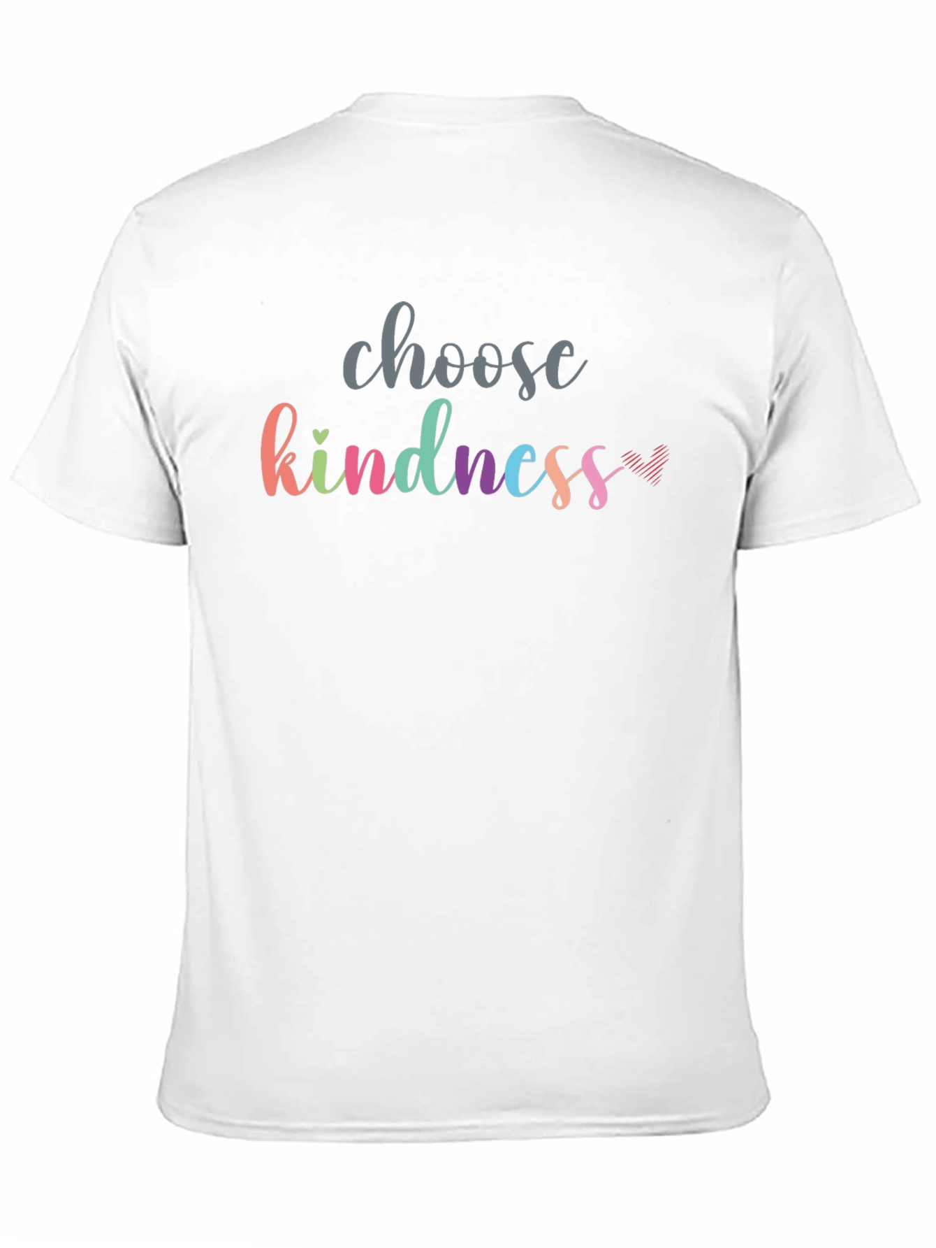 Choose Kindness Graphic Tee - Soft Black T-Shirt