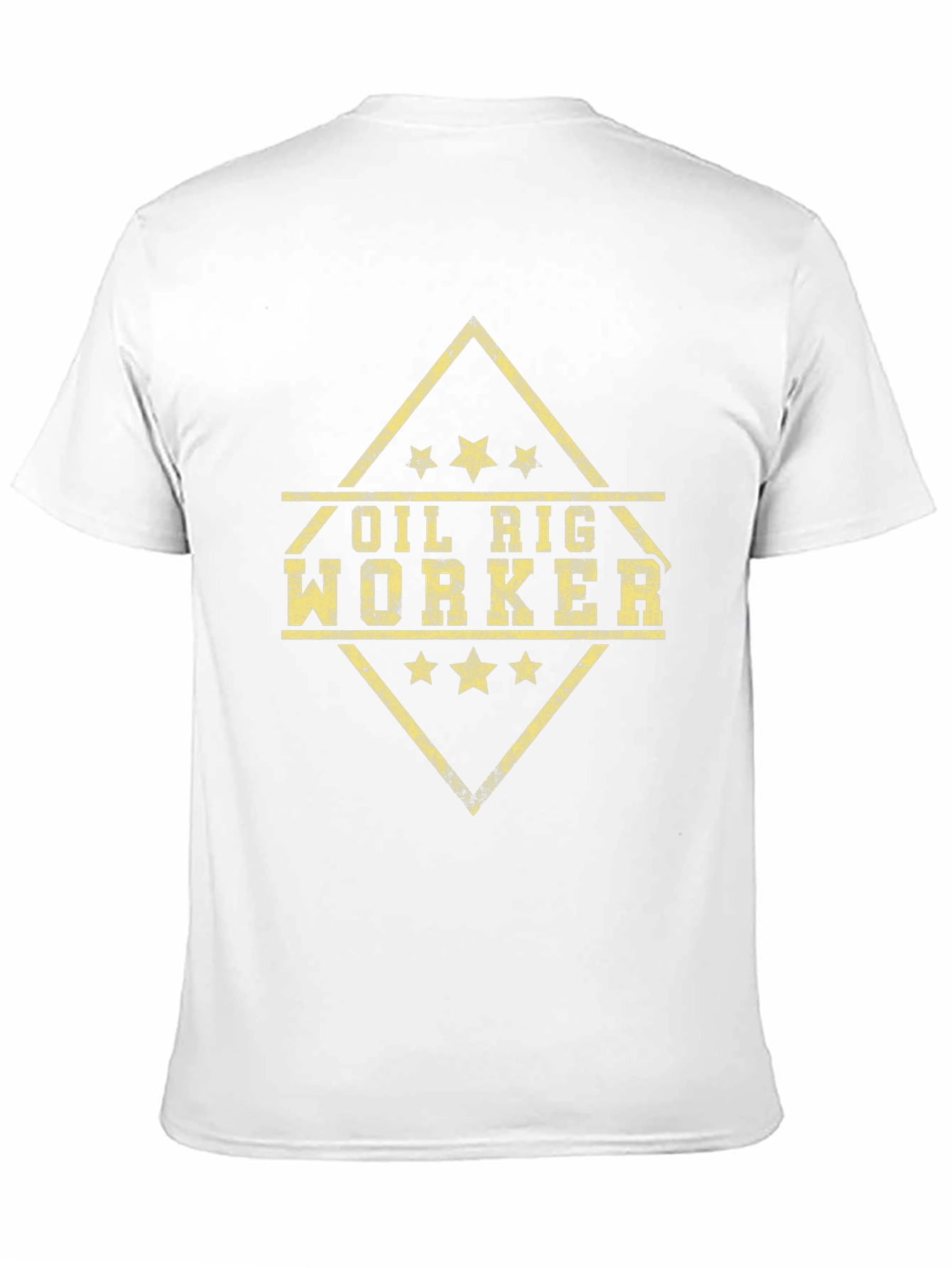 Oil Rig Worker Graphic Tee - Black