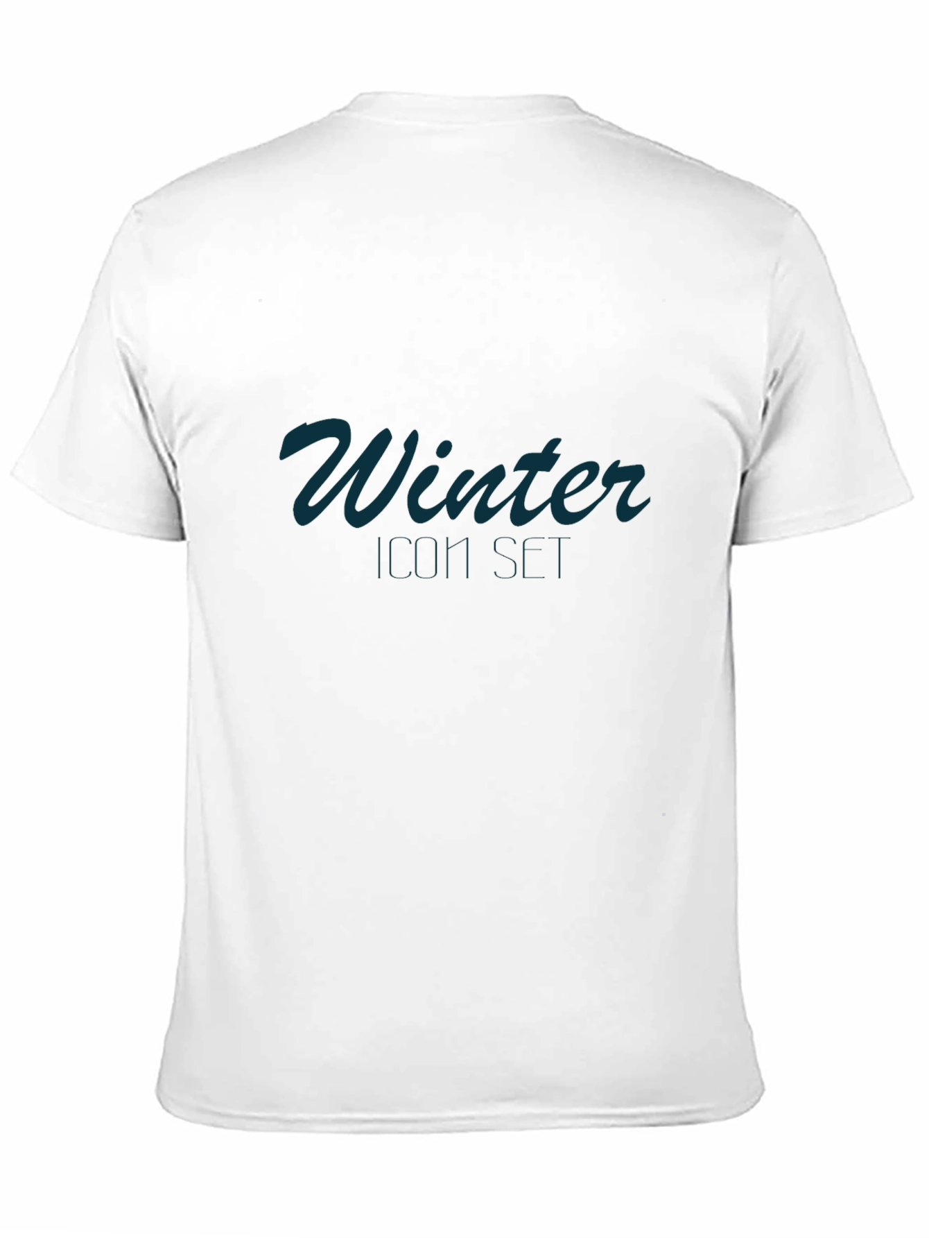 Winter Icon T-Shirt - Stylish Black Tee