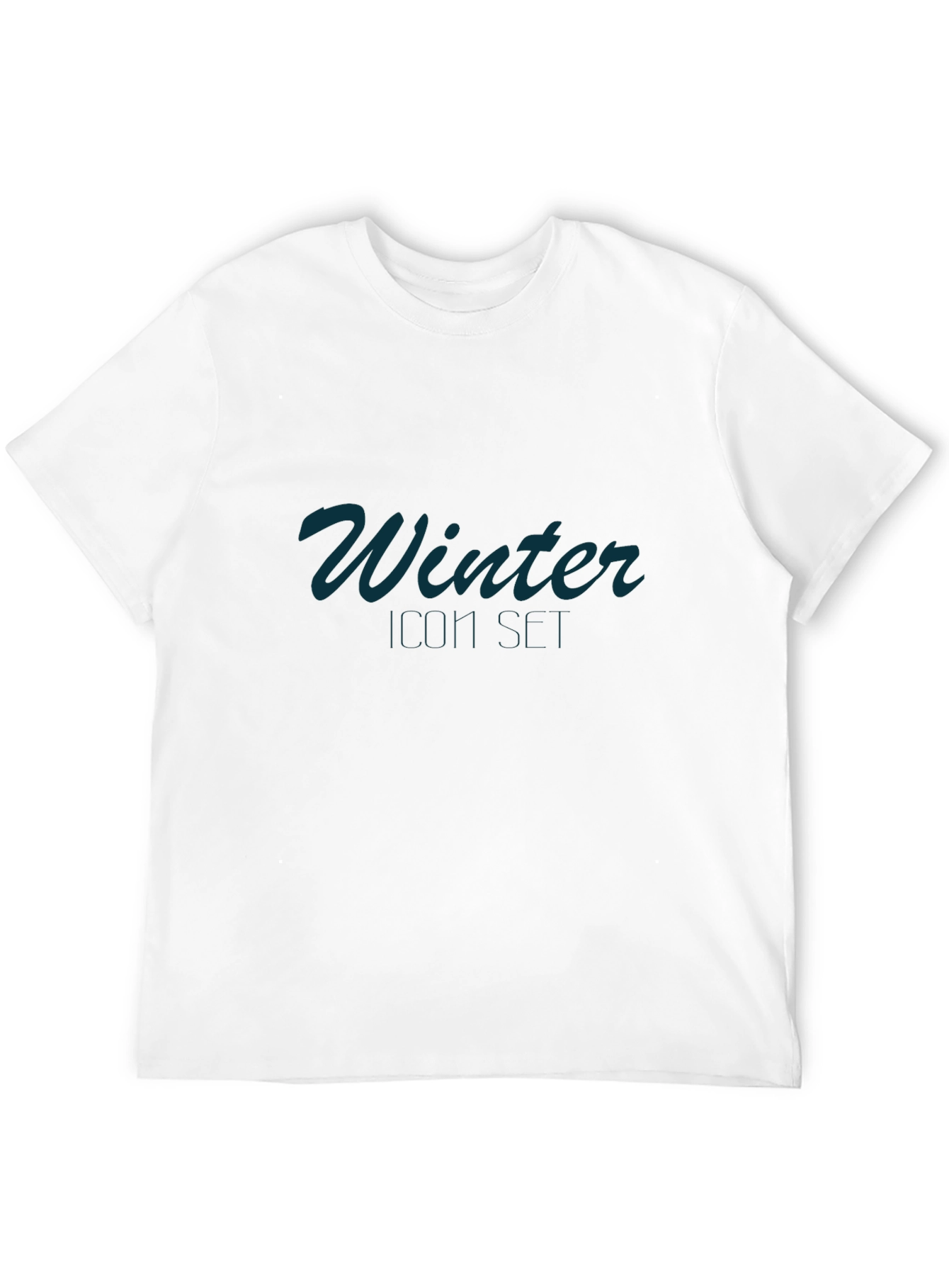 Winter Icon T-Shirt - Stylish Black Tee