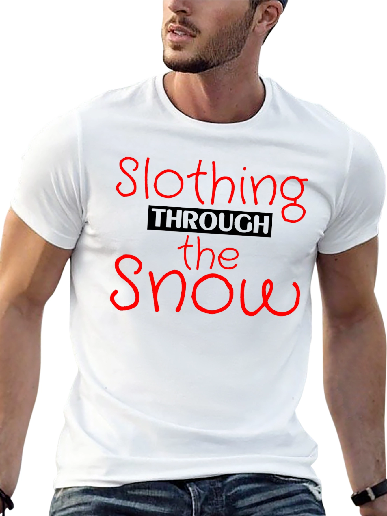 Slothing Through the Snow T-Shirt