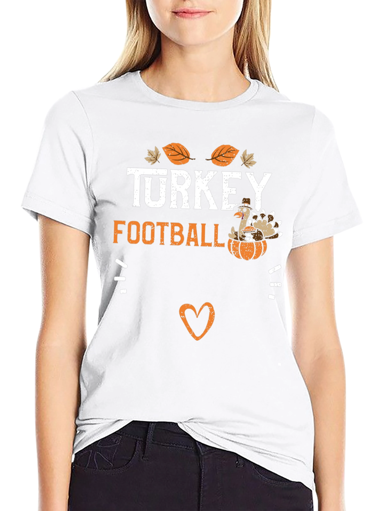 Turkey Football Thanksgiving T-Shirt
