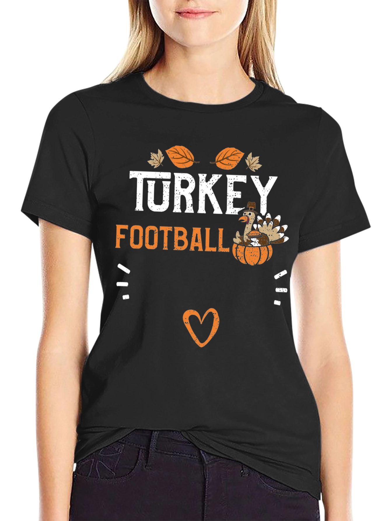 Turkey Football Thanksgiving T-Shirt