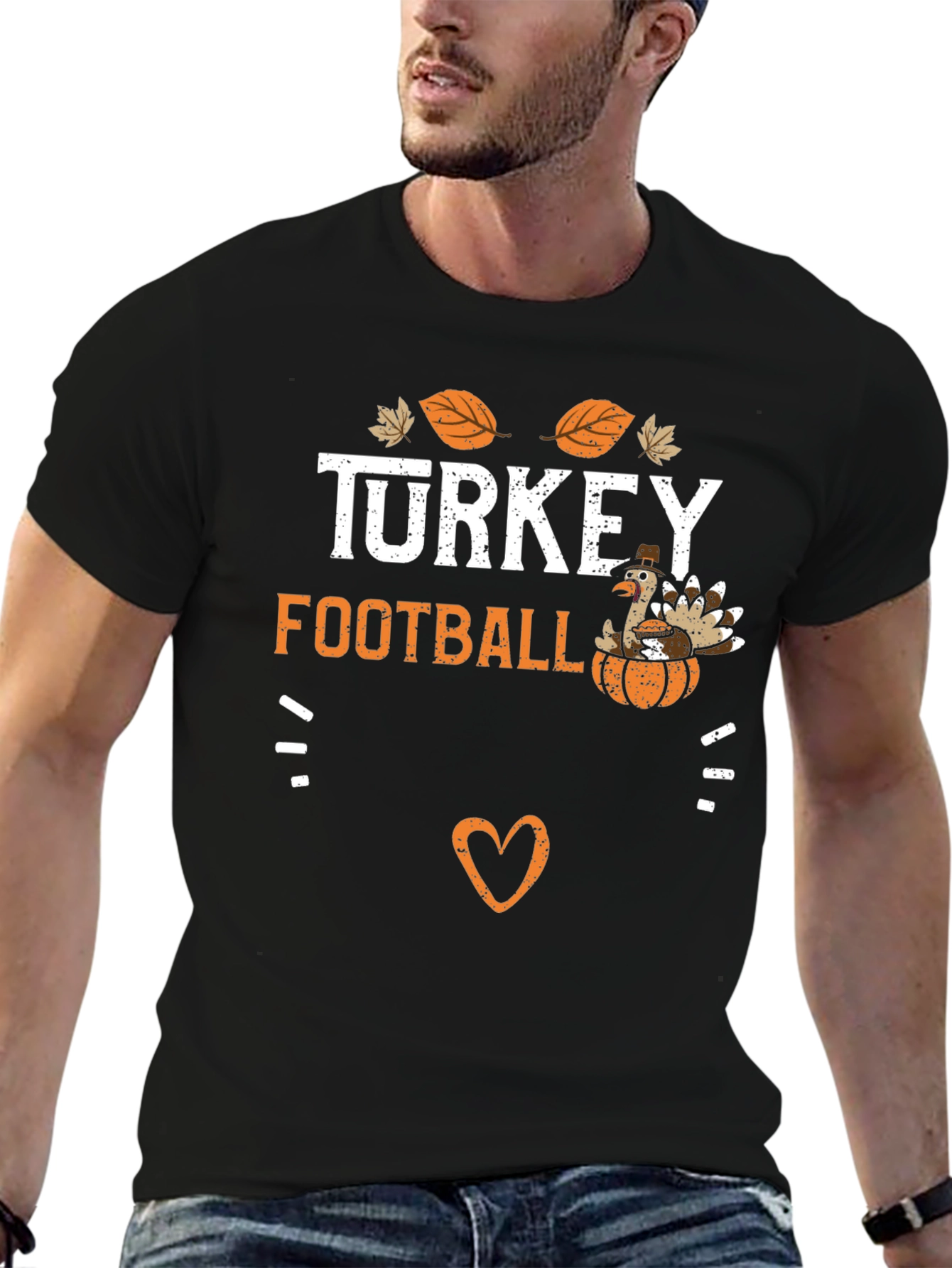 Turkey Football Thanksgiving T-Shirt