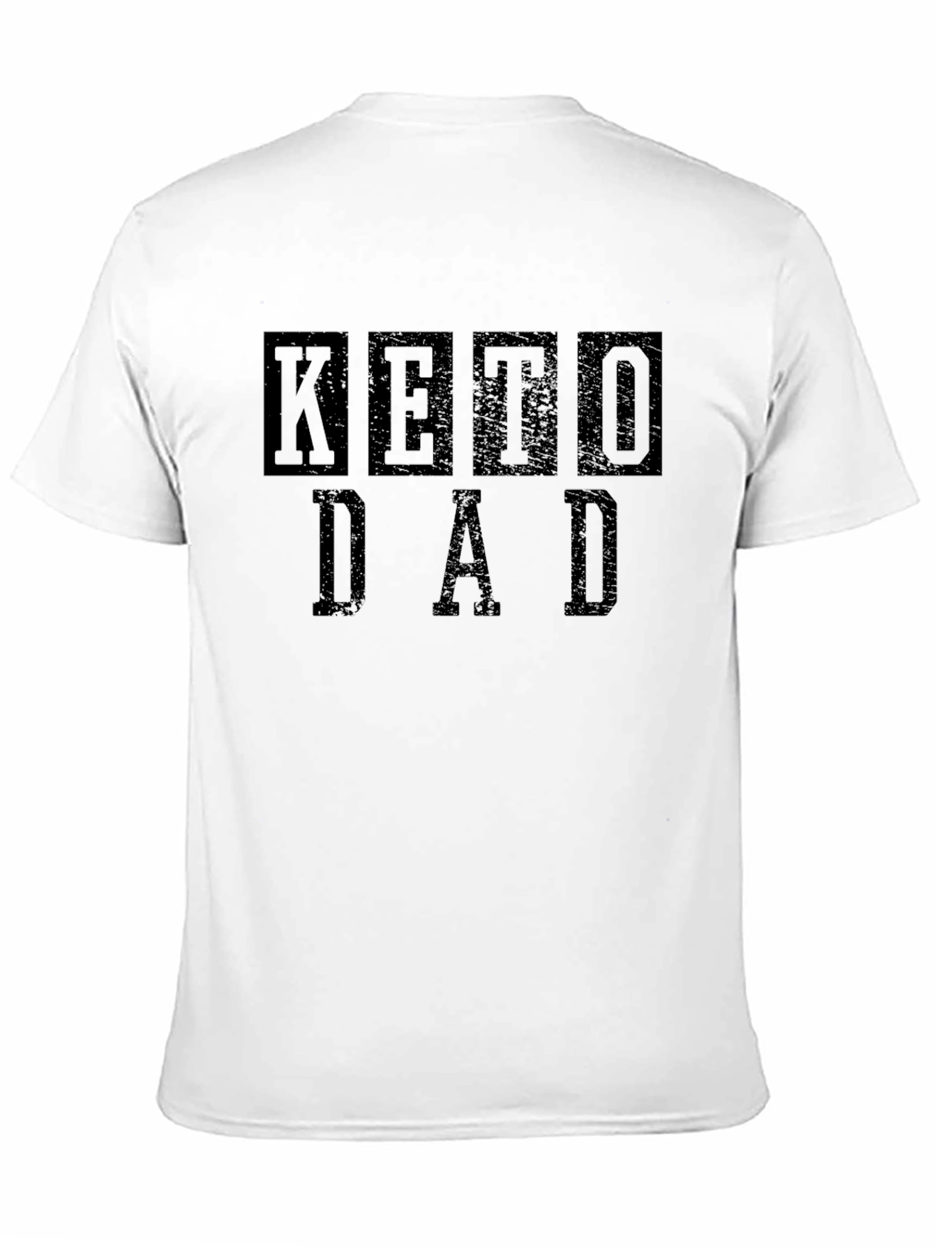 Keto Dad Graphic Tee - Black Casual T-Shirt