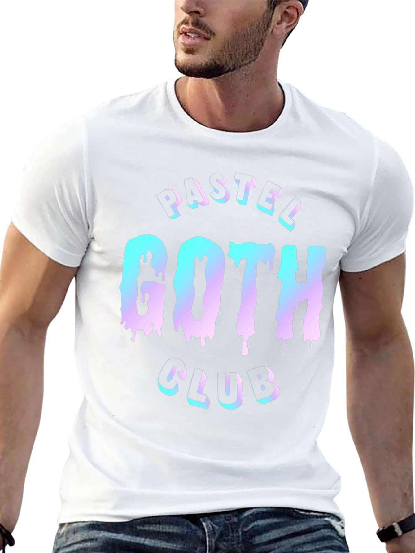 Pastel Goth Club Graphic Tee