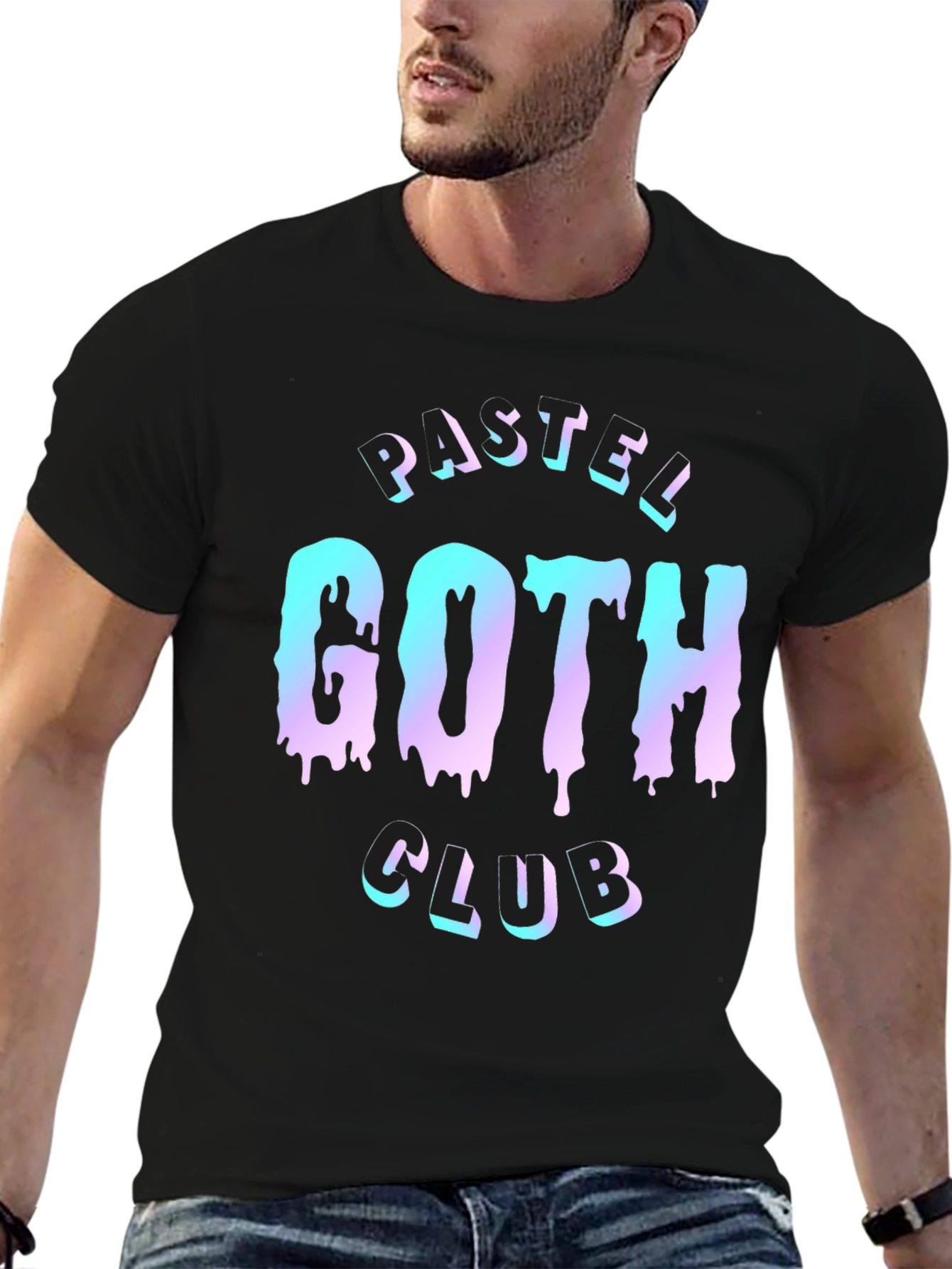 Pastel Goth Club Graphic Tee