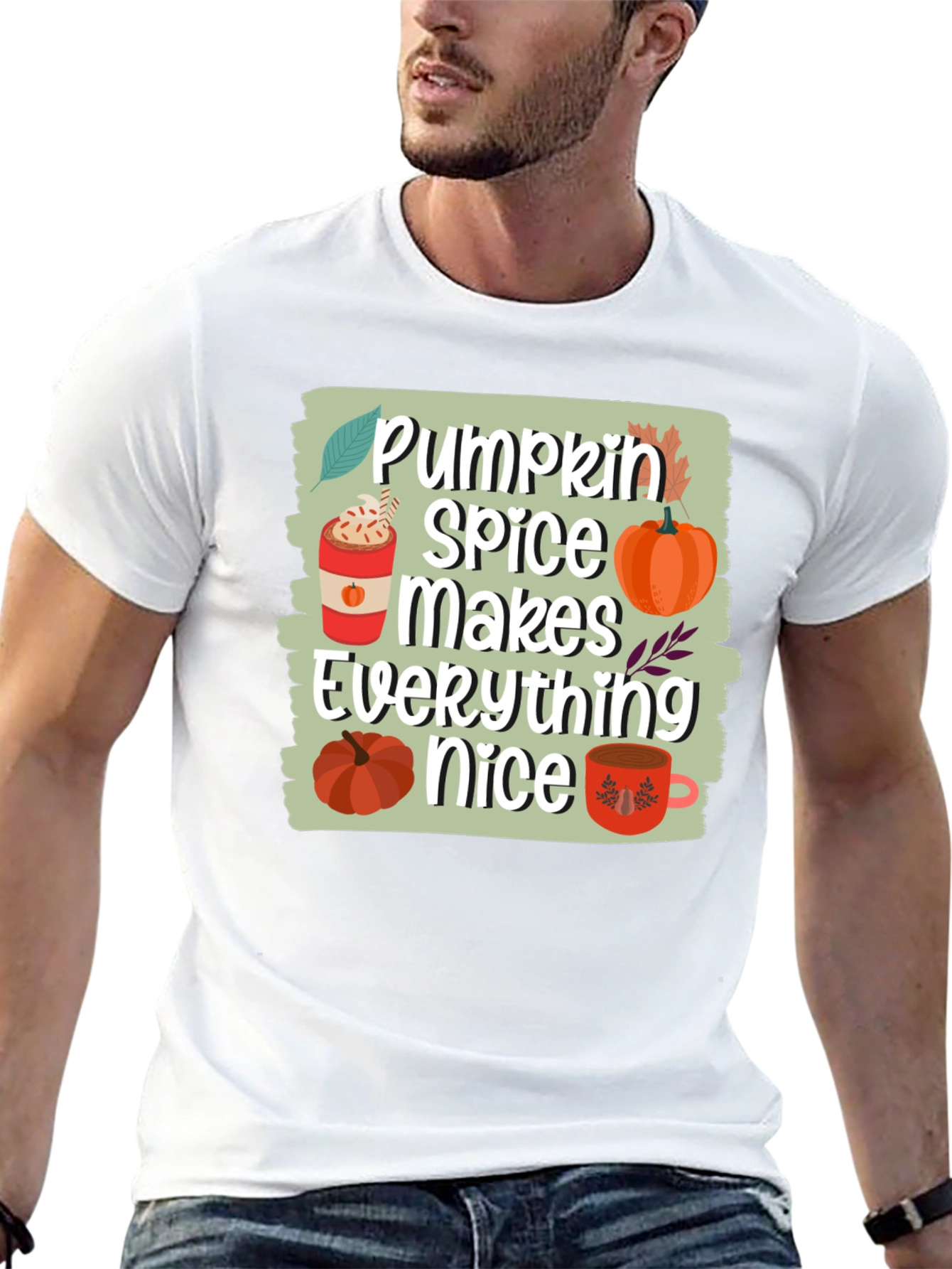 Pumpkin Spice Makes Everything Nice T-Shirt