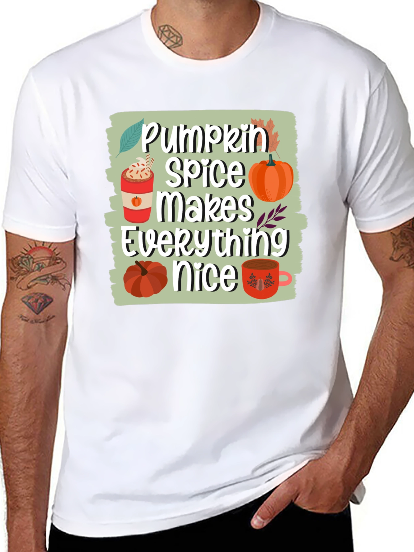 Pumpkin Spice Makes Everything Nice T-Shirt