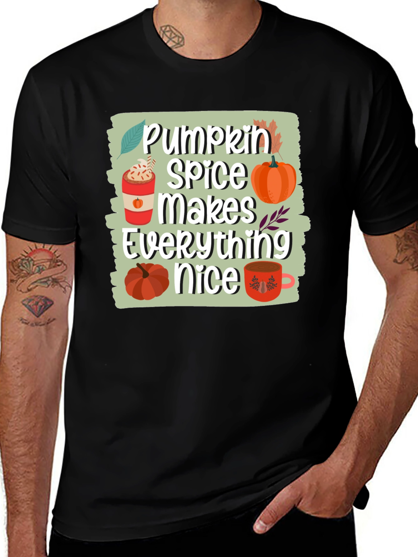 Pumpkin Spice Makes Everything Nice T-Shirt
