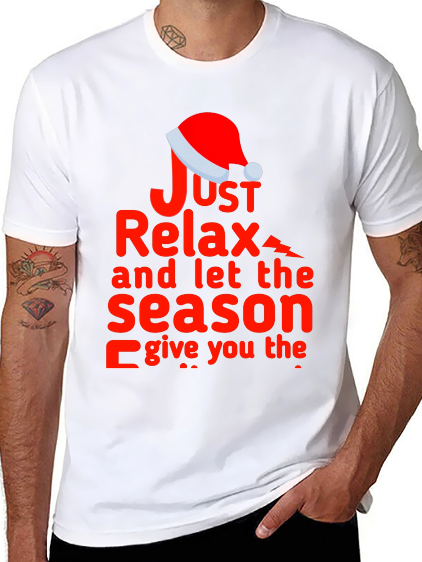 Relax This Season - Christmas Holiday Graphic Tee
