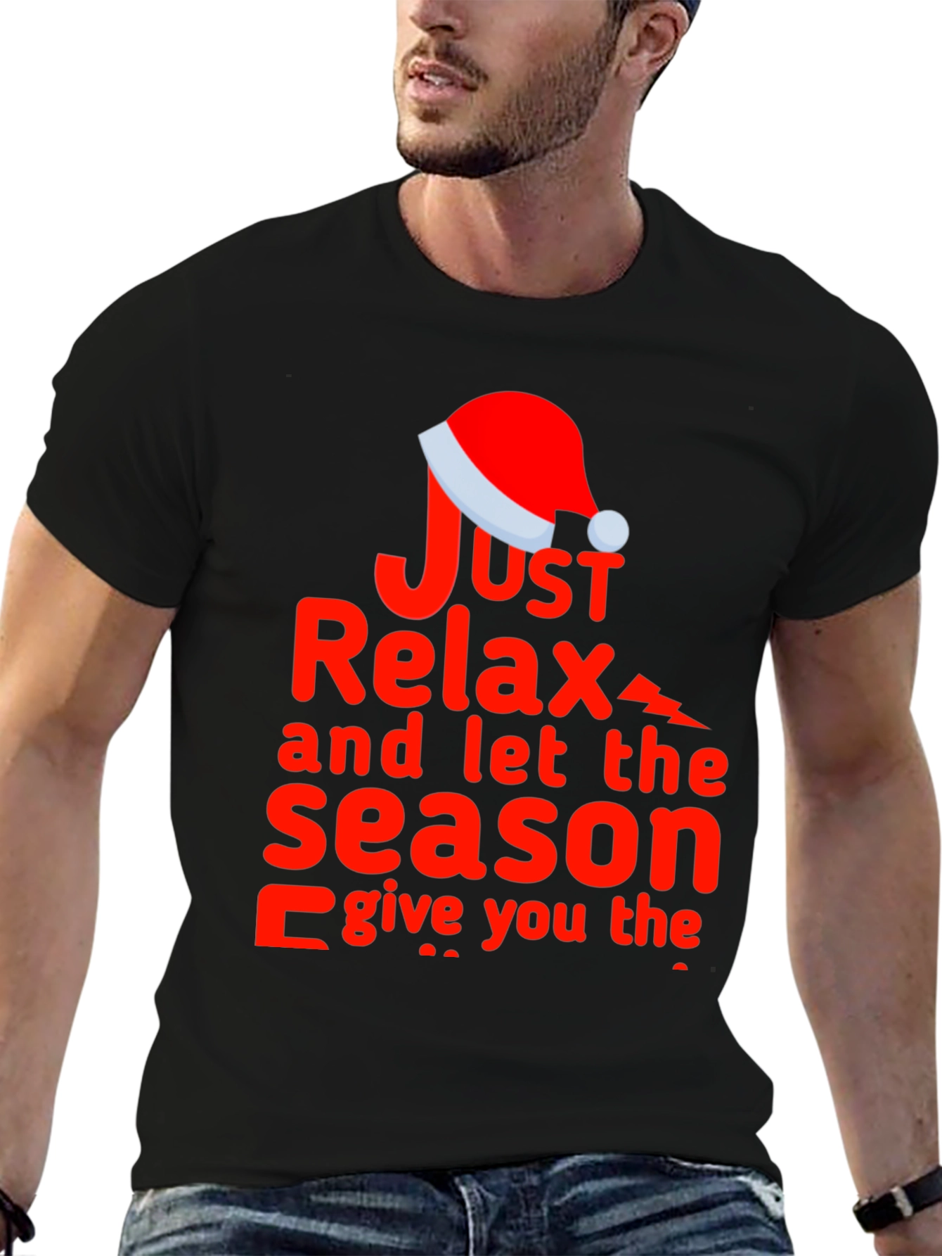 Relax This Season - Christmas Holiday Graphic Tee