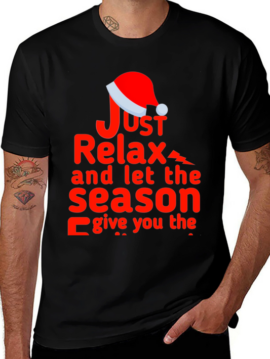 Relax This Season - Christmas Holiday Graphic Tee