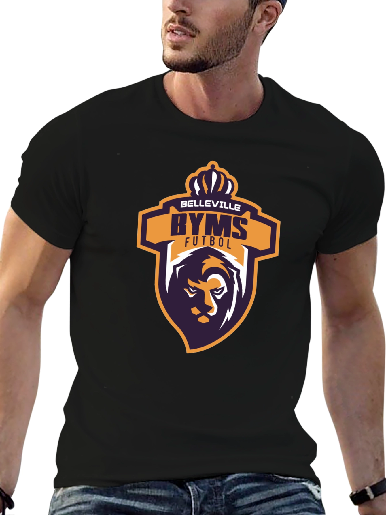 Belleville BYMS Futbol Black T-Shirt