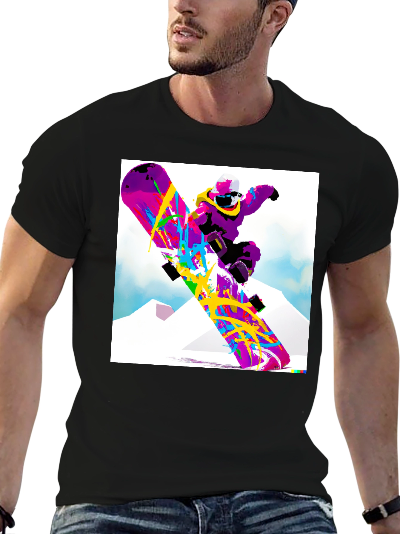 Snowboard Graphic Tee - Ride in Style!