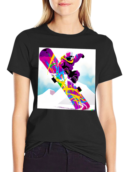 Snowboard Graphic Tee - Ride in Style!