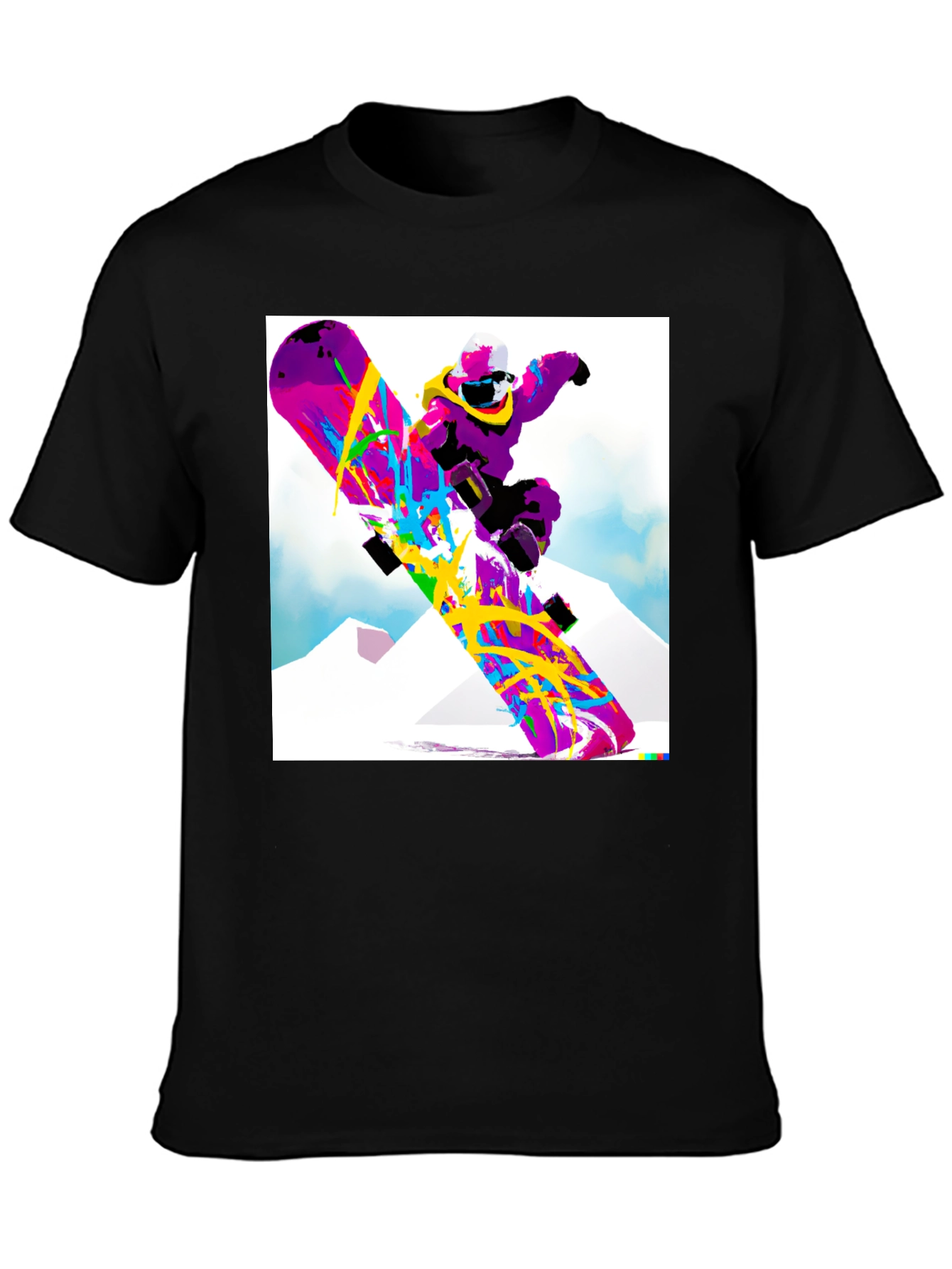 Snowboard Graphic Tee - Ride in Style!
