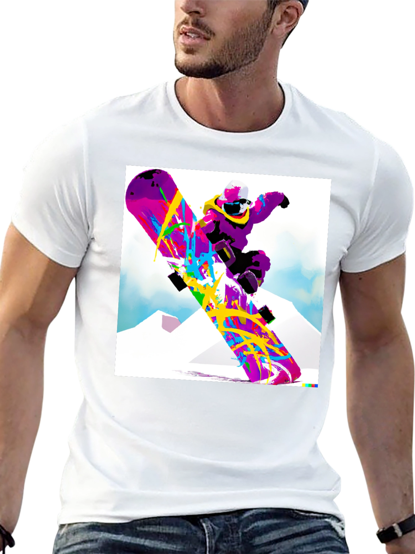 Snowboard Graphic Tee - Ride in Style!