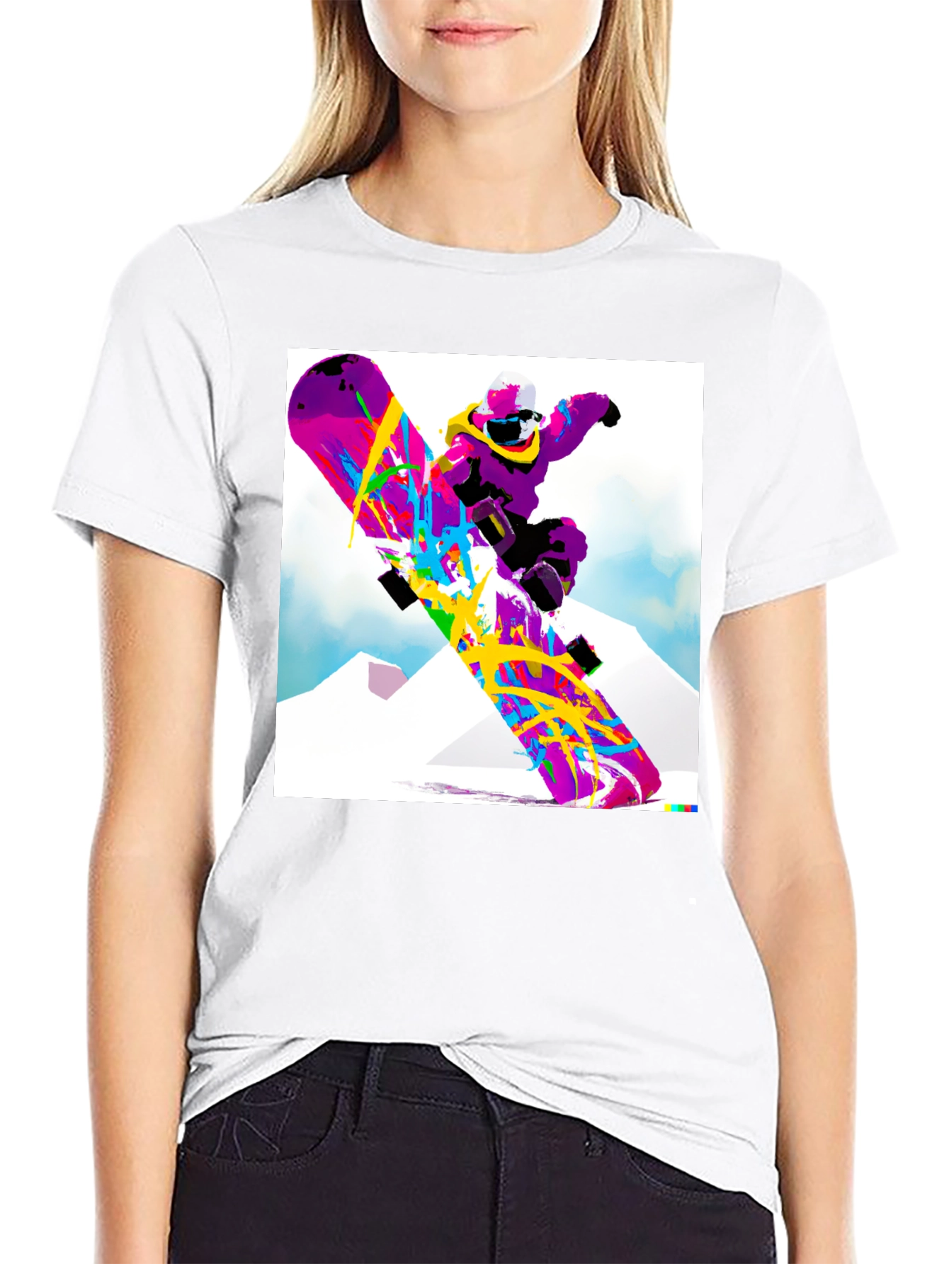 Snowboard Graphic Tee - Ride in Style!