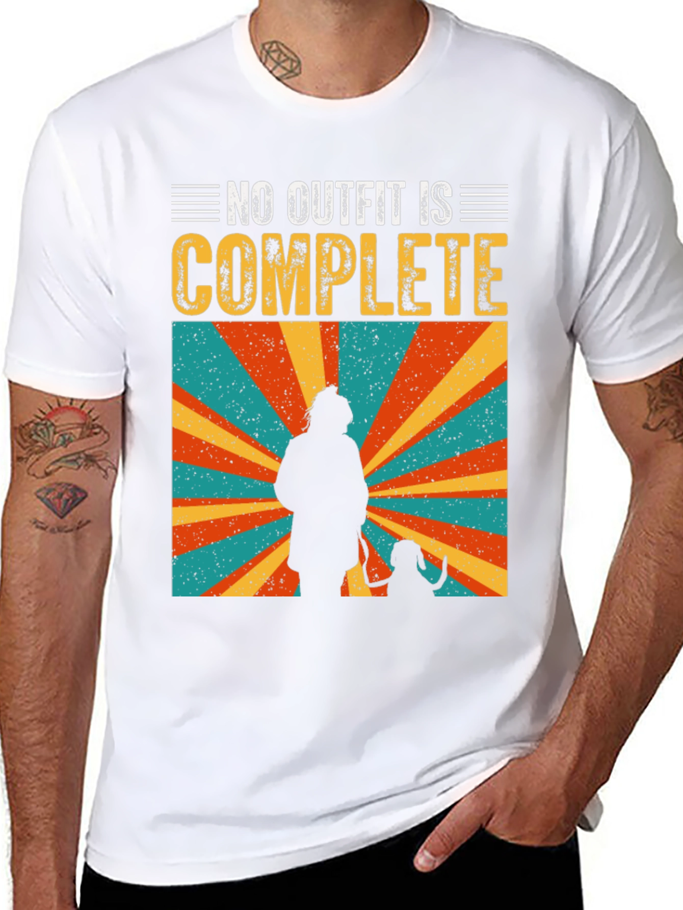 No Outfit Complete Dog Lover T-Shirt